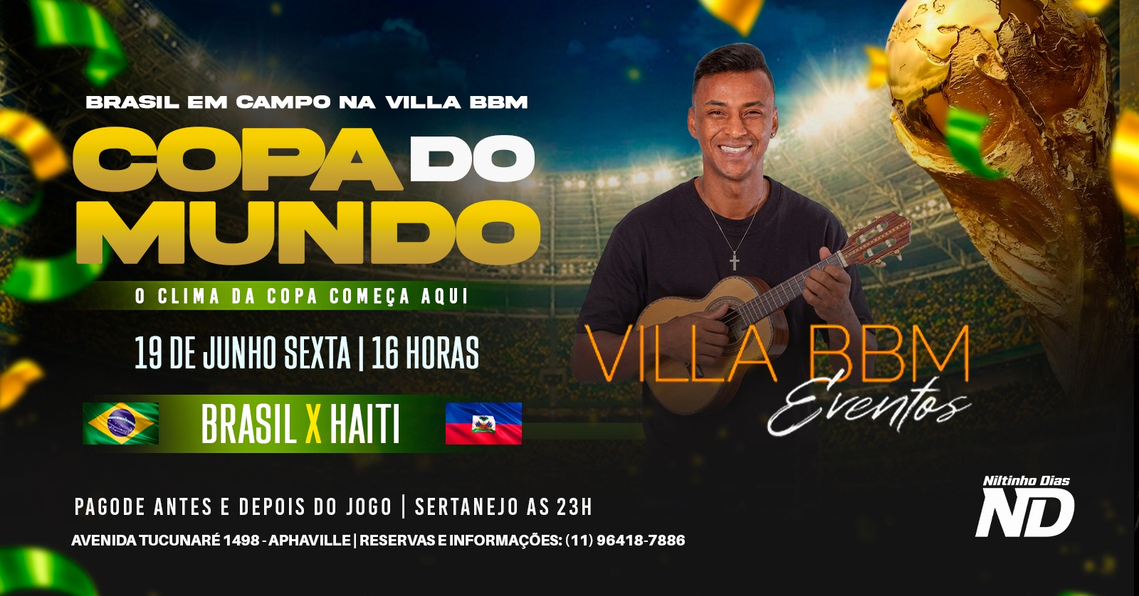 BRASIL X HAITI NA VILLA BBM | O CLIMA DE COPA COMEÇA AQUI - Barueri, SP