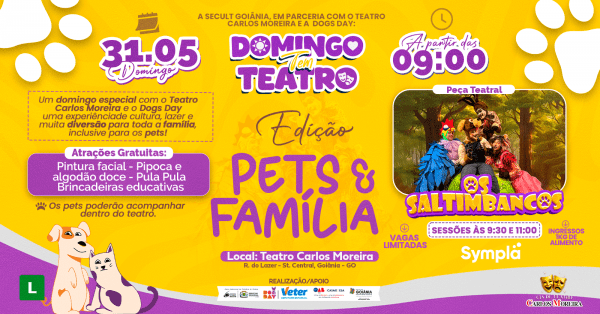 Imagem do evento Sessão especial Pets e Família