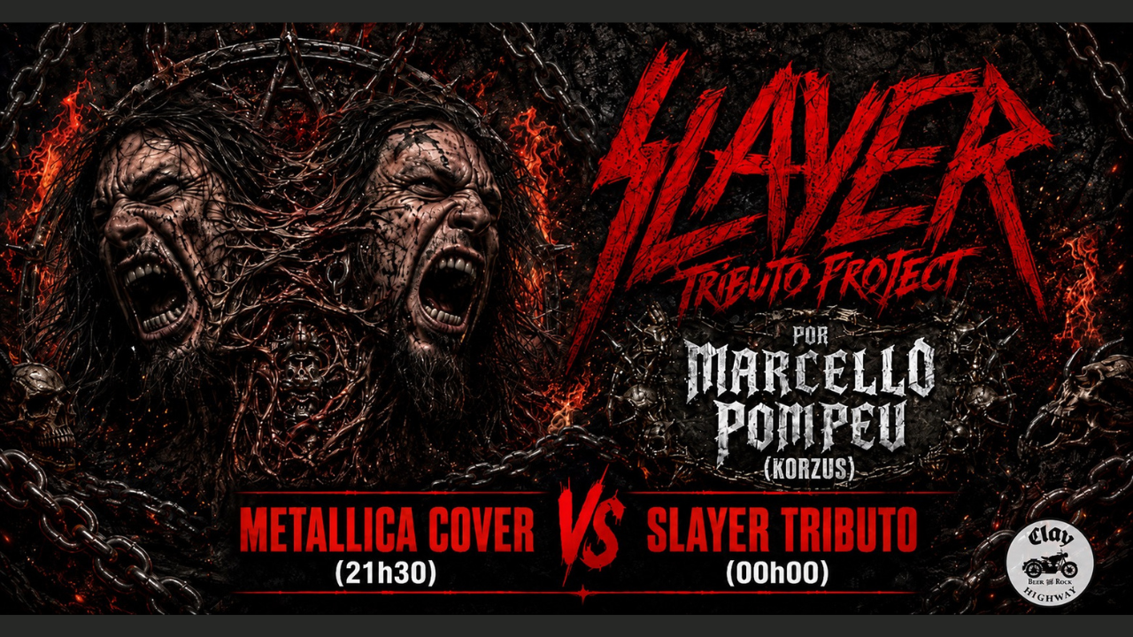 SLAYER TRIBUTO PROJECT COM MARCELO POMPEU (KORZUS)