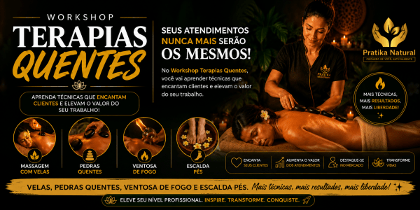 Imagem do evento WORKSHOP TERAPIAS QUENTES