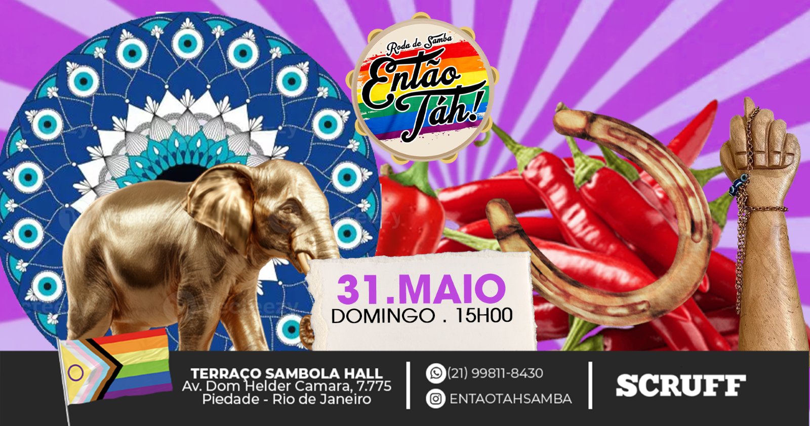 ENTÃO TAH! A RODA DE SAMBA LGBTQIAPN+ da ZONA NORTE em Rio de