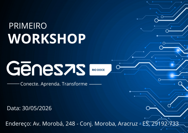 Imagem do evento workshop - Gênesis rio doce
