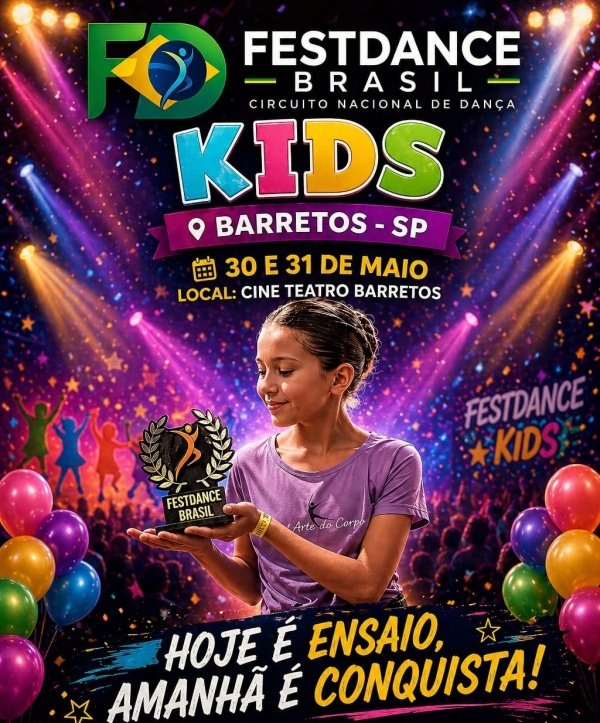 Imagem do evento Fest Dance Brasil Kids - Barretos SP