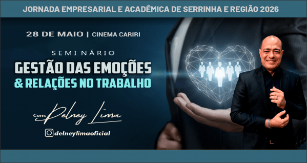 Imagem do evento SEMINÁRIO AVANÇADO GESTÃO DAS EMOÇÕES E RELAÇÕES NO TRABALHO