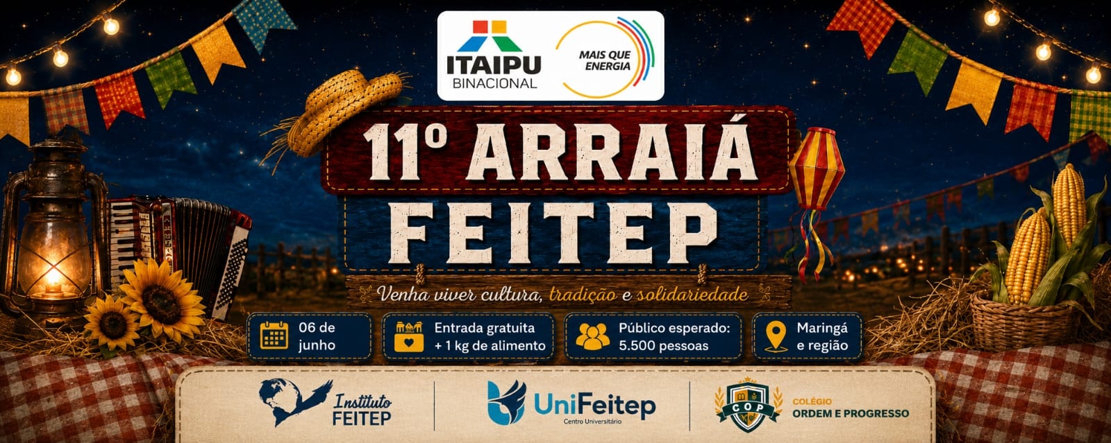 Image for the event: 11º Arraiá FEITEP
