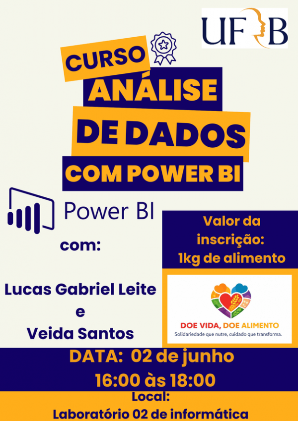 Imagem do evento ANÁLISE DE DADOS COM POWER BI.