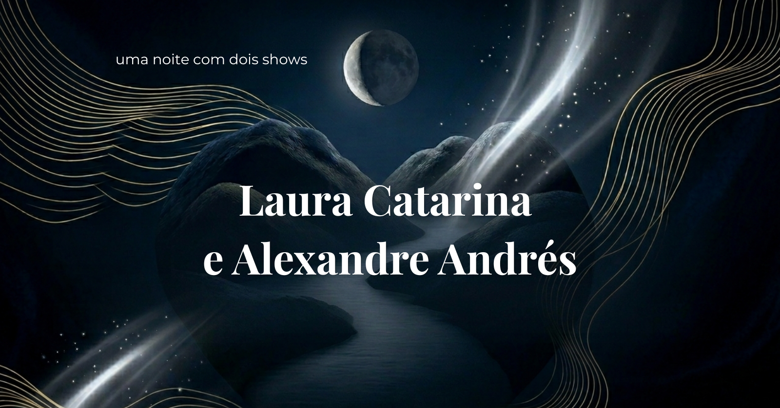 Laura Catarina e Alexandre Andrés no Espaço Daniela Rennó - Belo Horizonte, MG