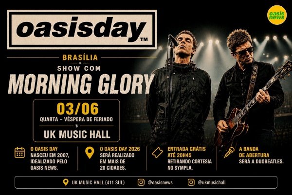 VESÁRIO EM BRASÍLIA // TURNÊ FESTA DO ROCK // UK MUSIC HALL em