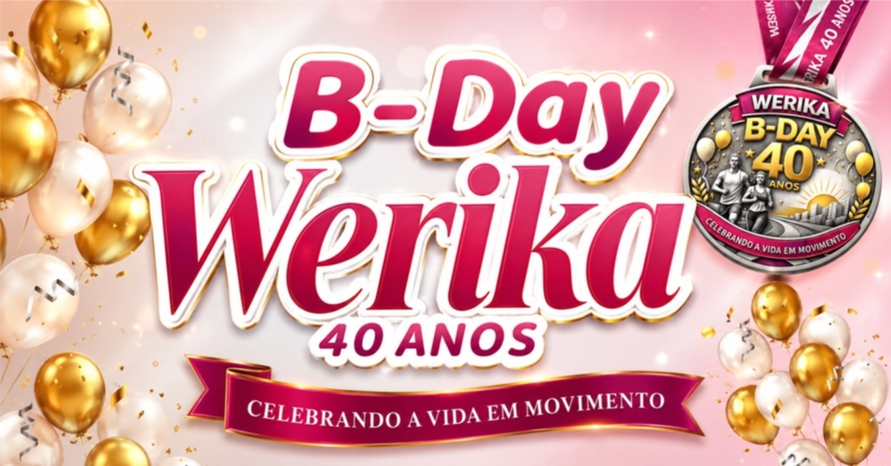 Treinão B-day 40 anos Werika