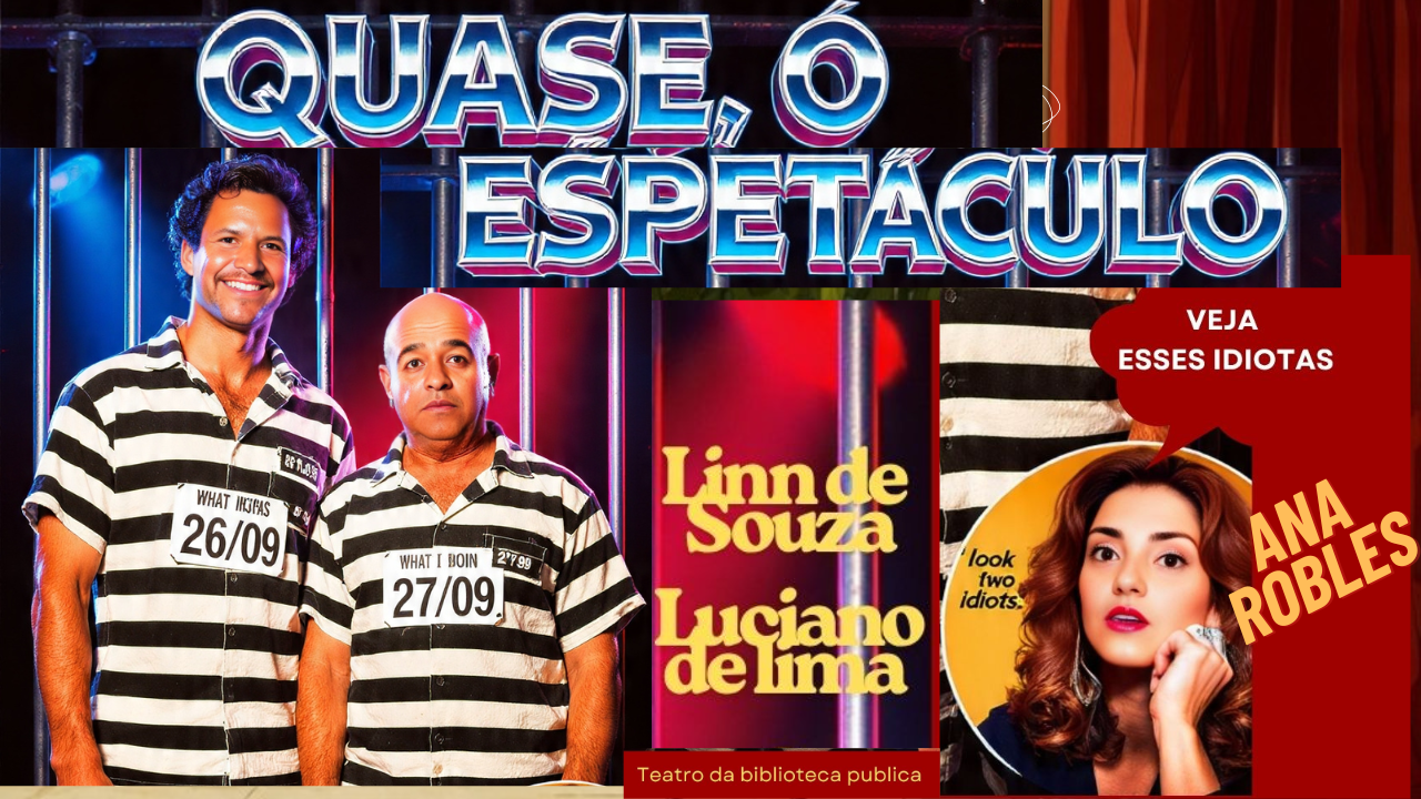 QUASE — comédia na Biblioteca Pública (26/09)