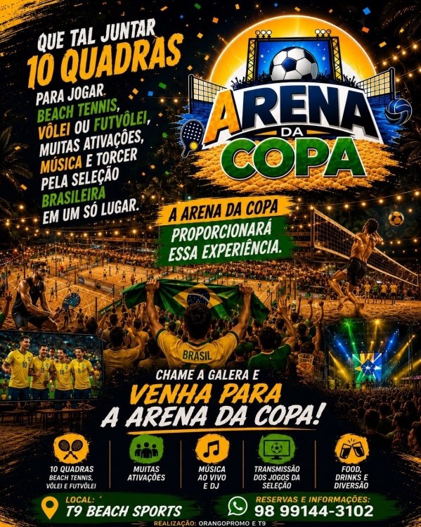 Imagem do evento Arena da Copa