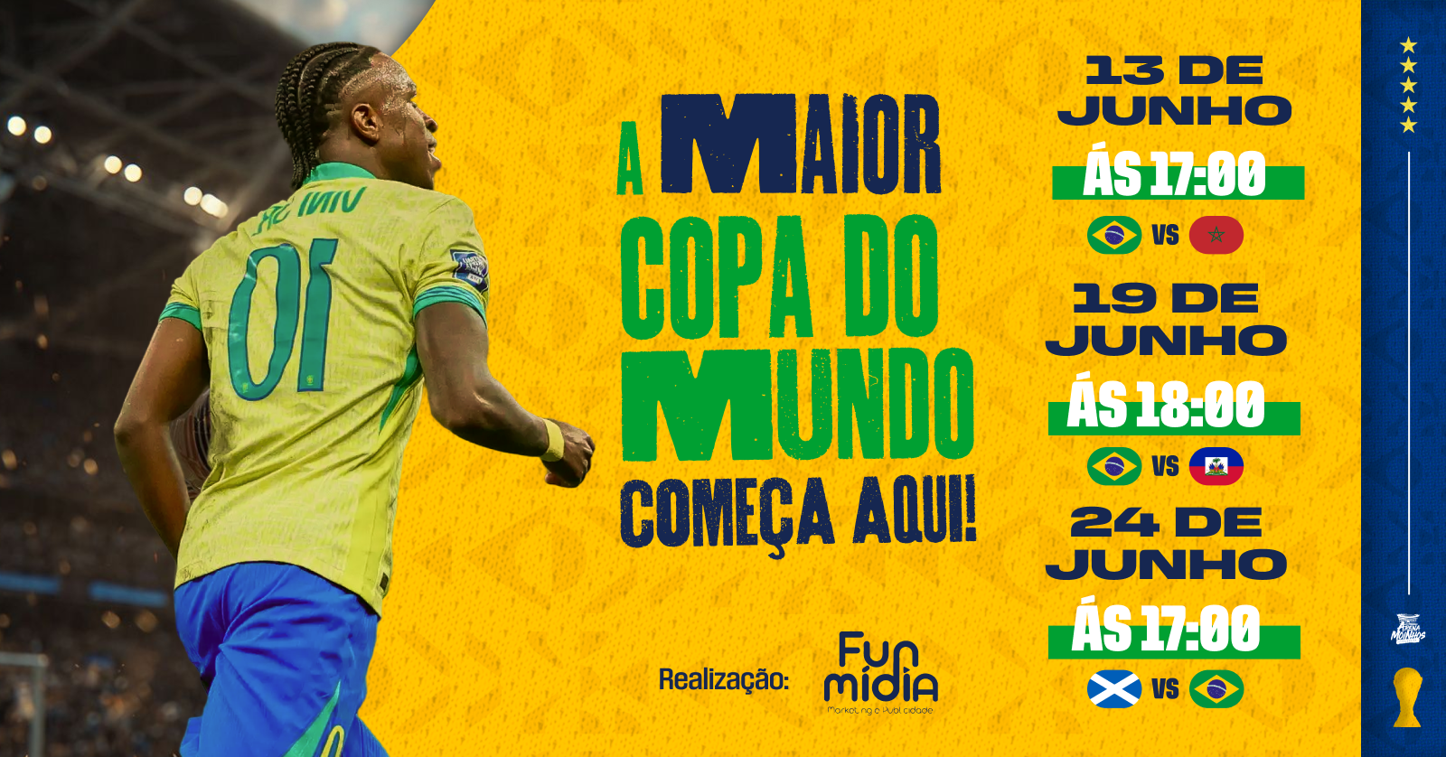 ARENA MOINHOS - COPA DO MUNDO - Ribeirão das Neves, MG