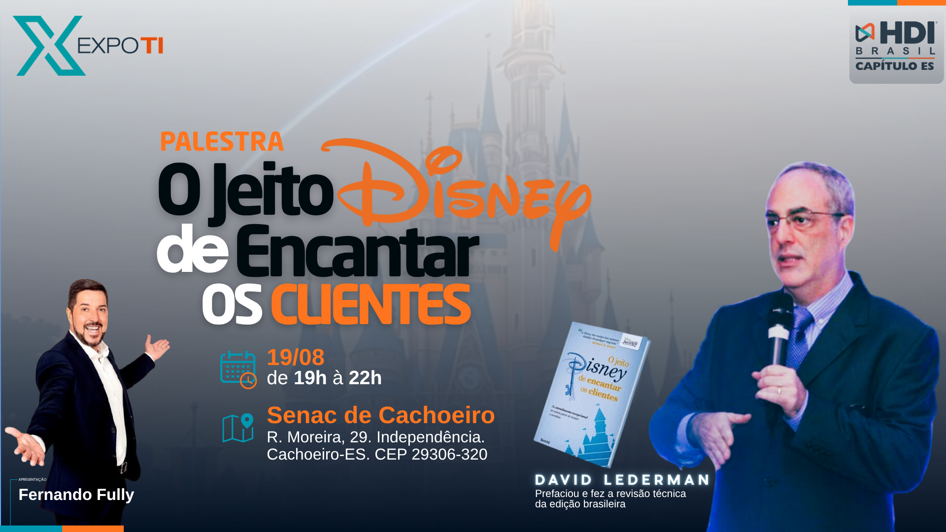 Palestra O Jeito Disney de Encantar os Clientes