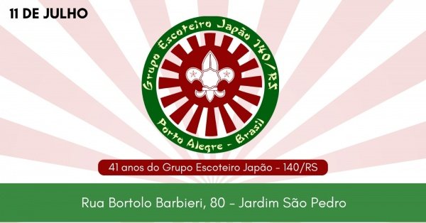Imagem do evento GE JAPÃO - 41 ANOS
