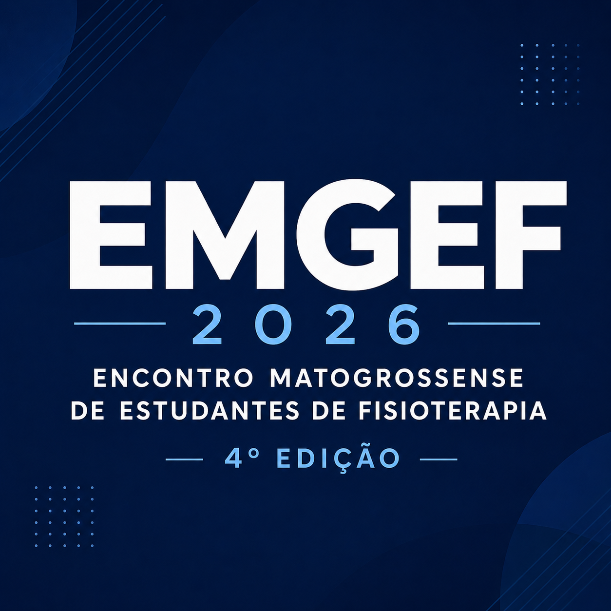 4º Encontro Matogrossense de Estudantes de Fisioterapia