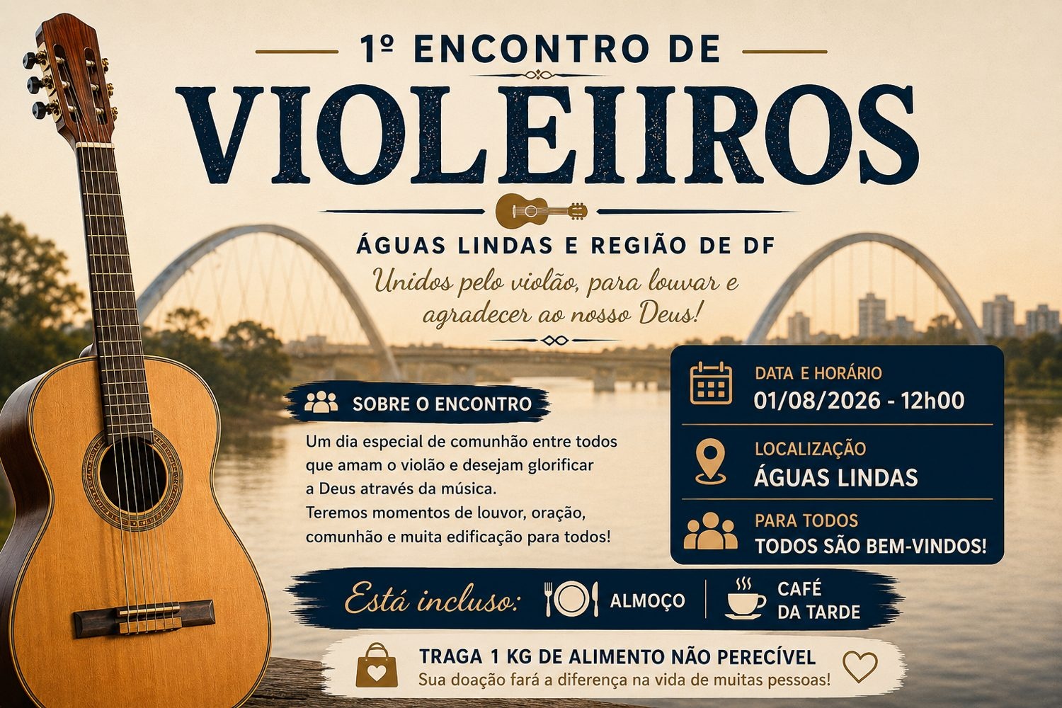 1º Encontro de Violeiros de Águas Lindas e DF