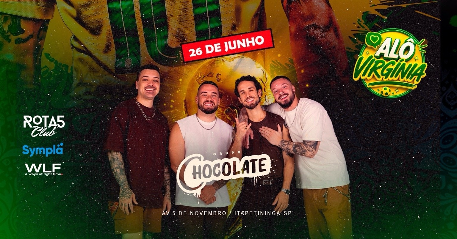 Grupo Chocolate no Rota  5 Club - Itapetininga, SP
