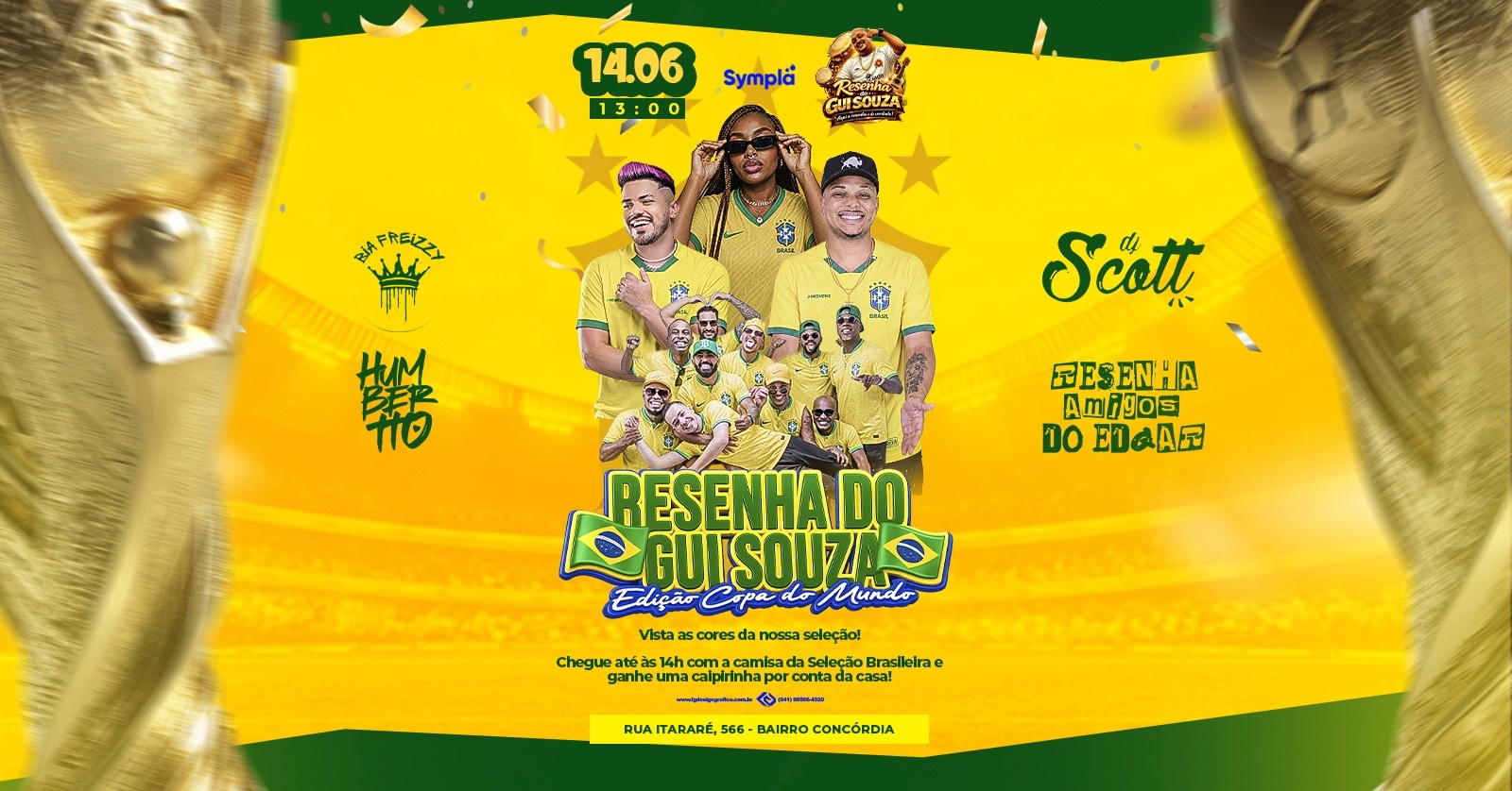 Resenha do Gui Souza - Edição Copa do mundo - Belo Horizonte, MG