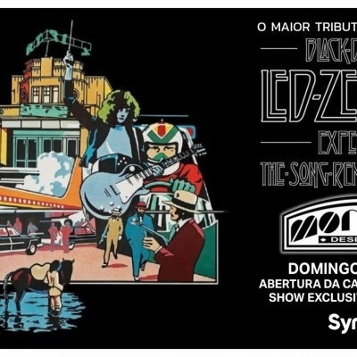BLACK DOG LED ZEPPELIN APRESENTA THE SONG REMAINS THE SAME em São