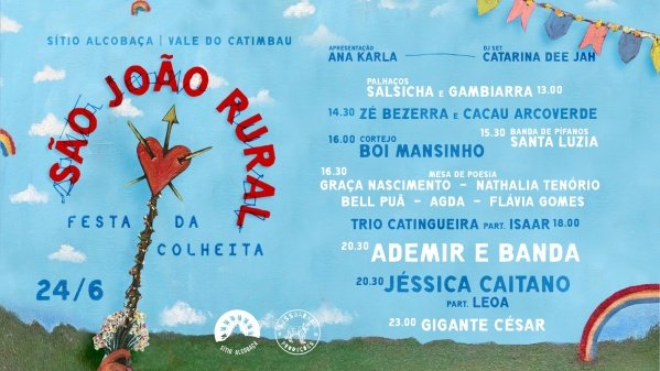 Imagem do evento São João Rural - Festa da Colheita 2026!