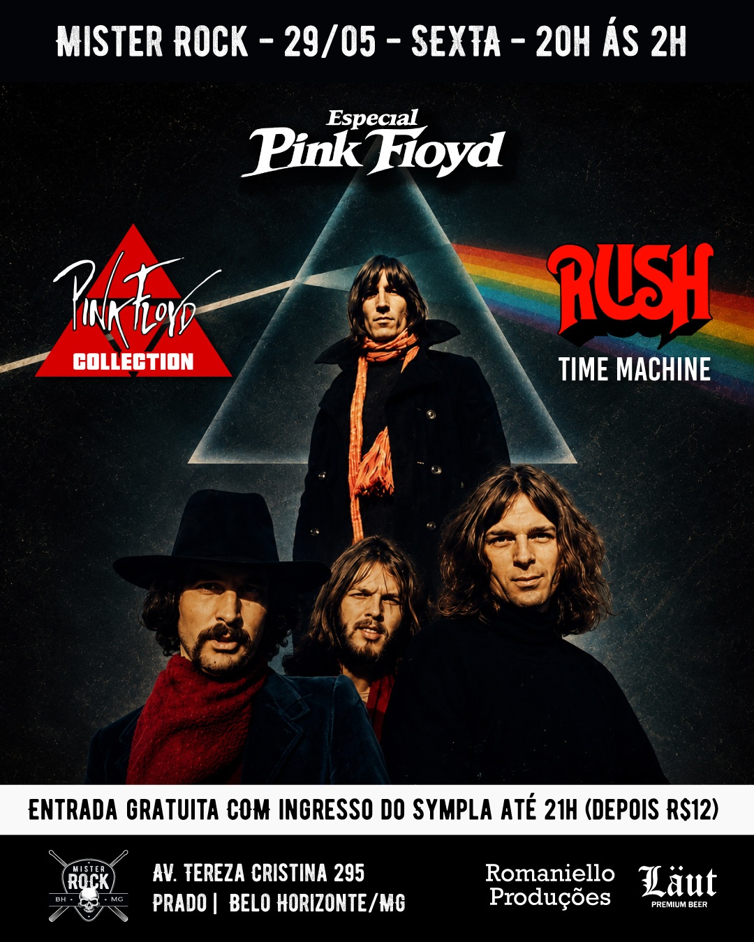 29/05 - Especial Pink Floyd: Pink Floyd Collection e Time Machine