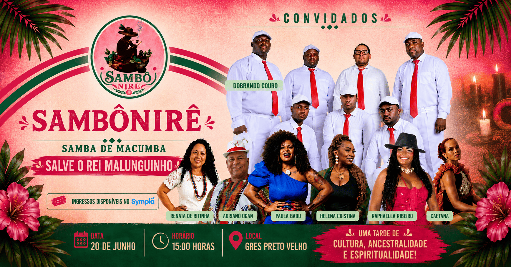 SAMBÔ NIRÊ - Samba de Macumba | Salve o Rei Malunguinho - Olinda, PE