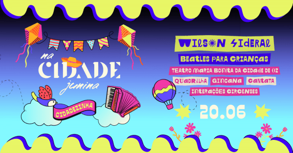 Imagem do evento na Cidade Junina Cidadezinha