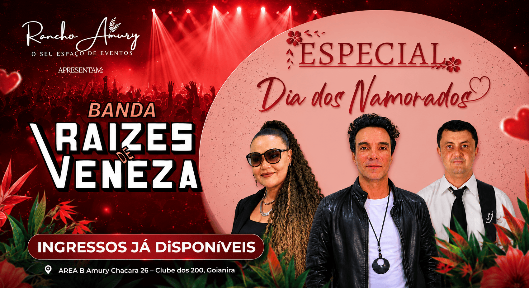 Especial Dia dos Namorado - Rancho Amury - Goianira, GO