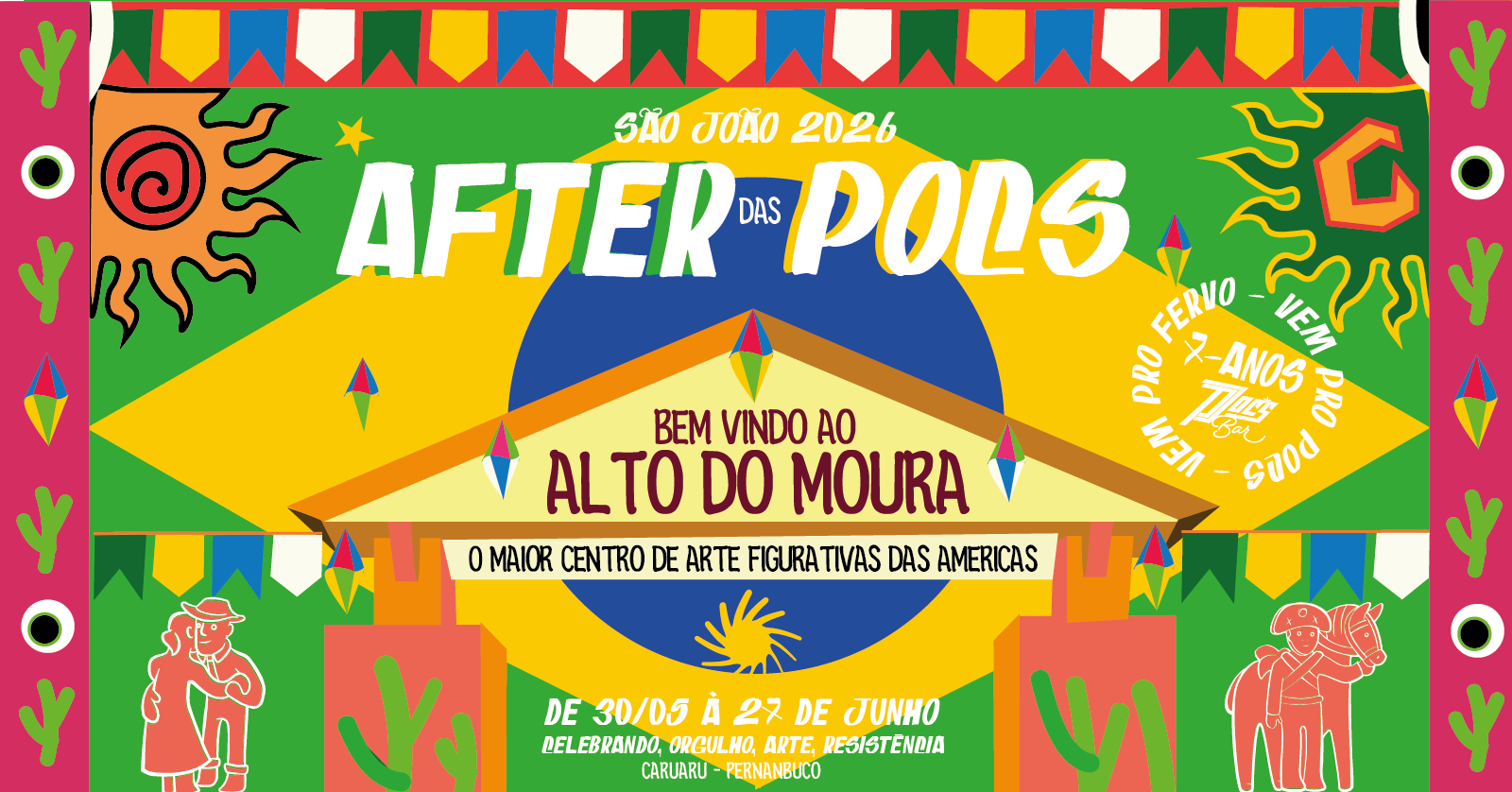 AFTER POCS - 12, 13 E 14 JUNHO - Caruaru, PE