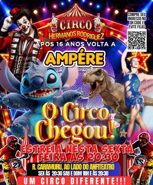 Imagem do evento HERMANO RODRIGUEZ|Ampére|Domingo às 18h