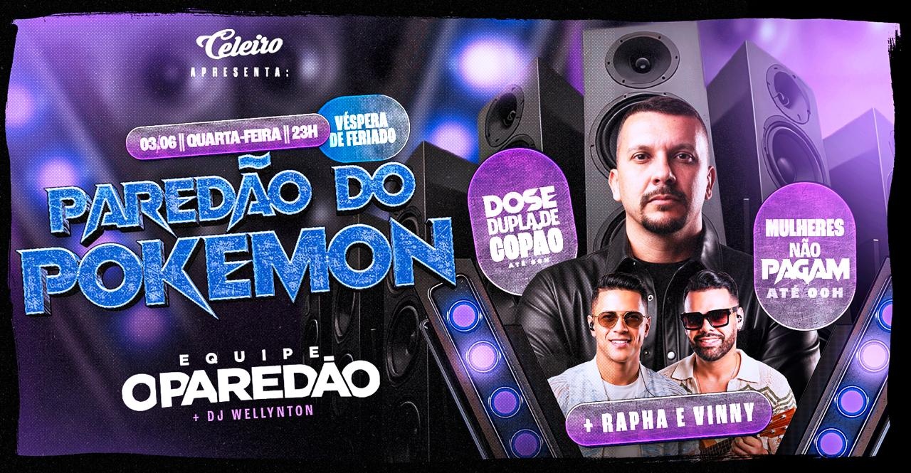 PAREDÃO DO POKEMON - Resende, RJ