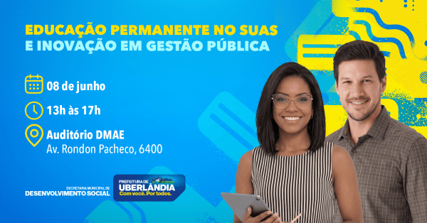 Imagem do evento Educação Permanente no SUAS e Inovação em Gestão Pública