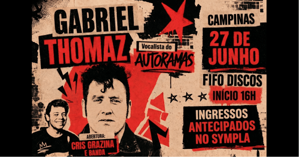 GABRIEL THOMAZ EM CAMPINAS