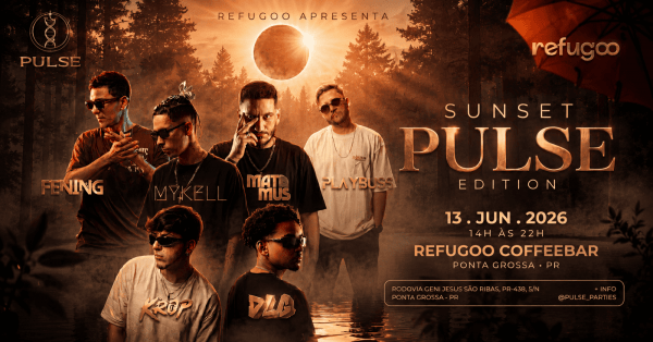 Imagem do evento Sunset Refugoo - Pulse Edition