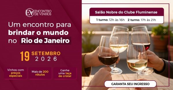 Imagem do evento Encontro de Vinhos Rio de Janeiro - Setembro