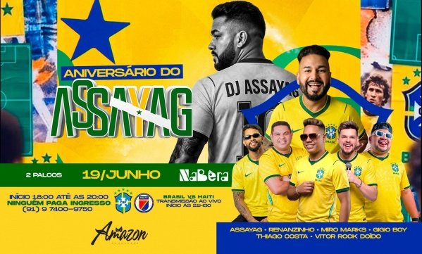 Imagem do evento ANIVERSÁRIO DO ASSAYAG