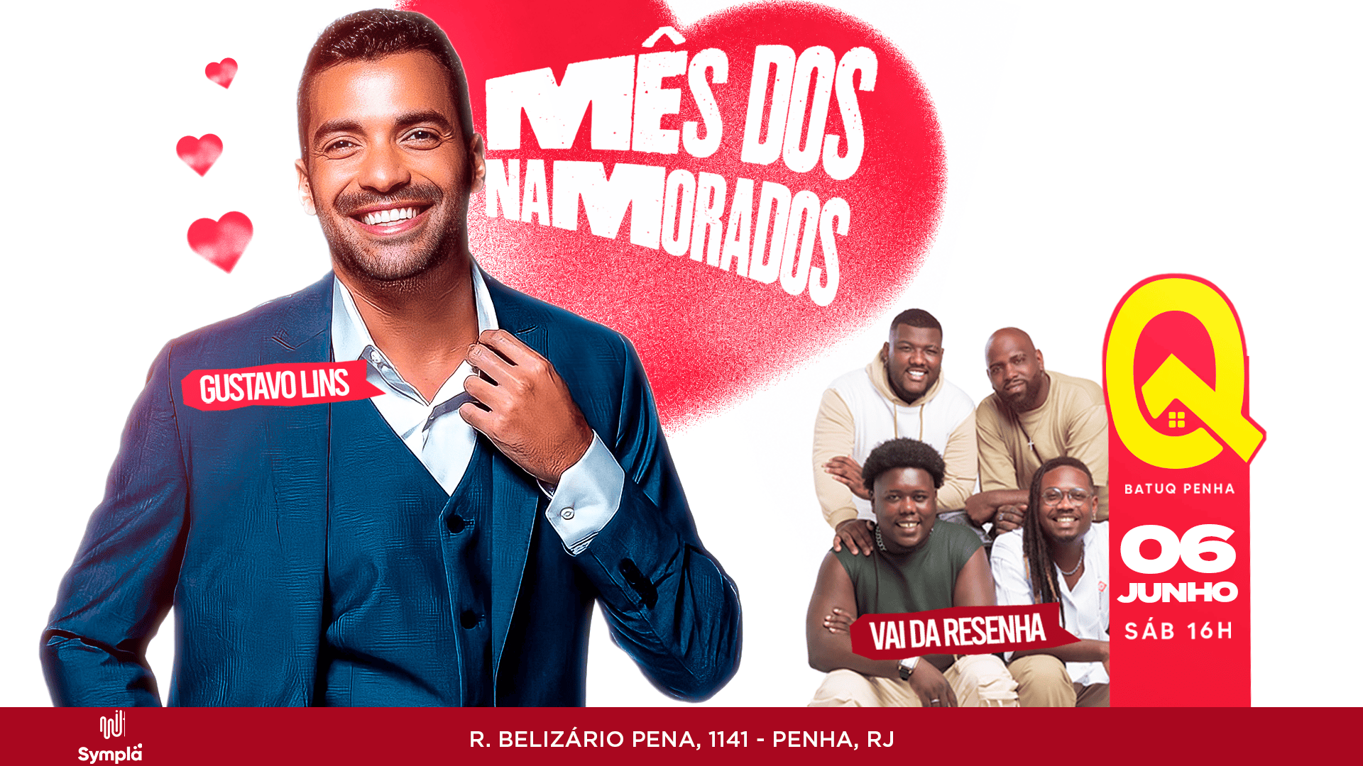Gustavo Lins + Vai Dá Resenha na Batuq!!! em Rio de Janeiro