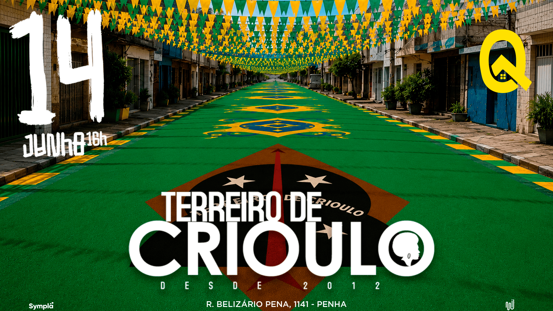 TERREIRO DE CRIOULO na BATUQ!! - Rio de Janeiro, RJ