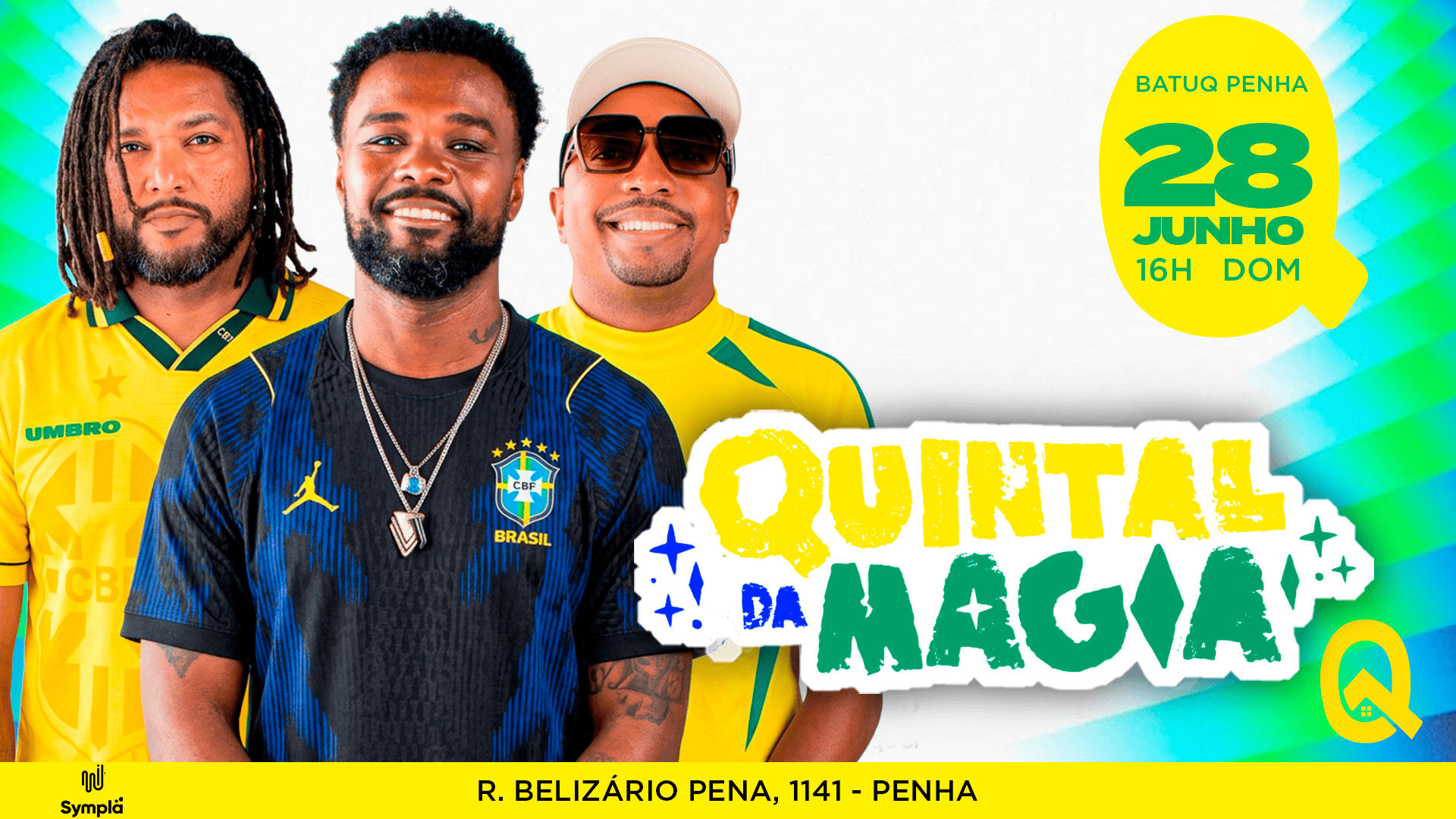 QUINTAL DA MAGIA na BATUQ!!! - Rio de Janeiro, RJ