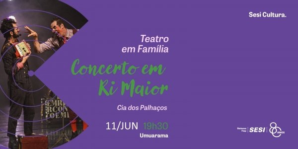 Imagem do evento TEATRO EM FAMÍLIA | UMUARAMA