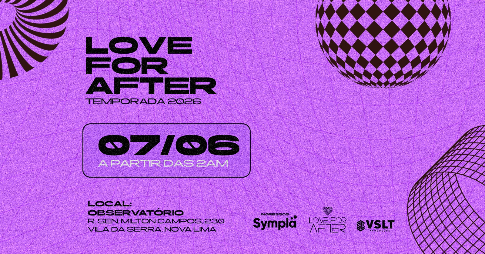 LOVE FOR AFTER 07/06 - Nova Lima, MG