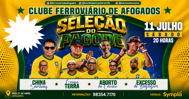 SELEÇÃO DO PAGODE - Recife, PE