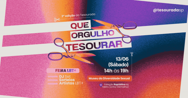 Imagem do evento 3º Edição do Tesourada - Que Orgulho Tesourar!