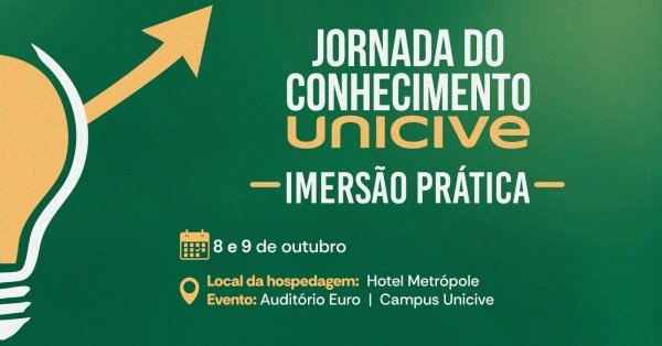 Imagem do evento Jornada do Conhecimento 8 e 9 de outubro 