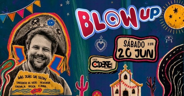 Imagem do evento BLOW UP | Só sei que foi assim | Sábado 20.06 | Ocidente