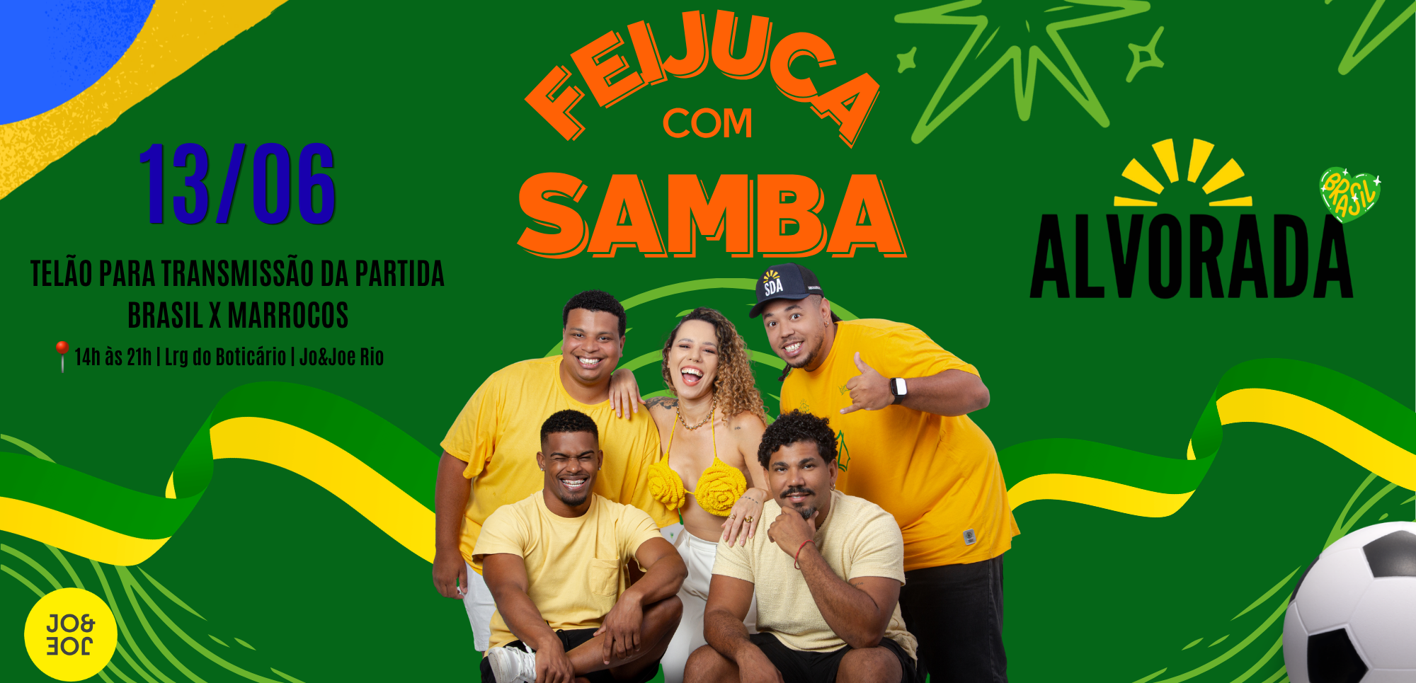 Feijuca com Samba apresenta: Alvorada - Rio de Janeiro, RJ