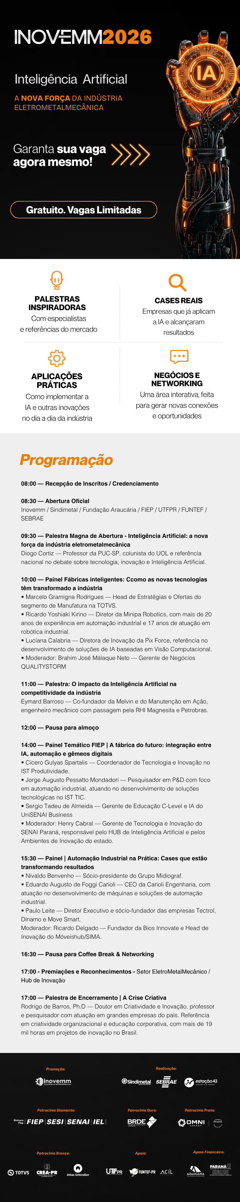 Imagem 1 da descrição do evento