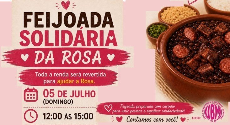 Feijoada Solidária da Rosa