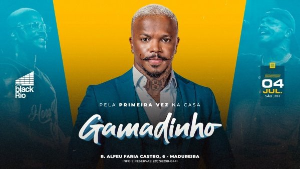 Black rio : CAIO OCEAN + VND em Rio de Janeiro - Sympla