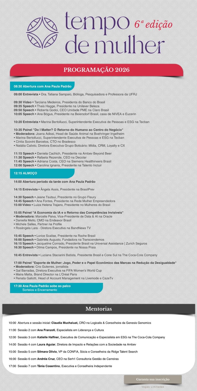 Imagem 1 da descrição do evento
